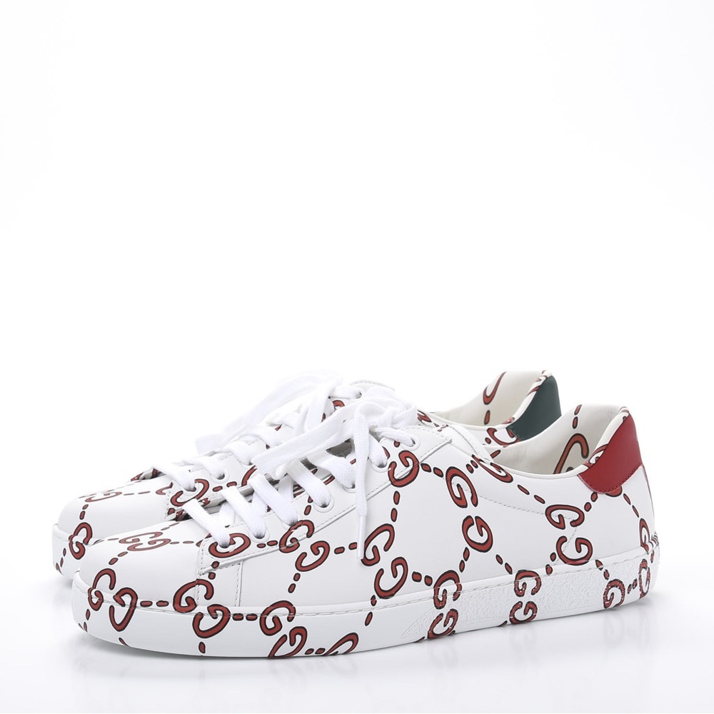 Gucci Ace GG Print Men’s Sneakers